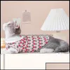 Cat Costumes Cat Costumes Hoopet Winter Warm gebreide kleding voor katten superzachte sfinx kleding kleine hond met decoratie leveranciers otljb