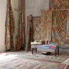 Ковры Афганистан ручной плетение шерстяная килимная геометрия ветра Северная Европа Современная ковровая ковров