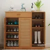 Clothing Storage Mutifunctional Wood Shoe Cabinet MutiLayer Modern Simple Household Living Room Doorway