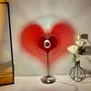 Настольные лампы Лампа любовь творческий стиль стиль USB-модуль атмосфера спальня персонализированная напольная в форме сердца украшение искусства