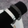 Armreif ZG Hohe Menge Herrenarmband Trendschmuck Einfach Glänzend Persönlichkeit Schriftzug Titanstahl Sport Edelstahl