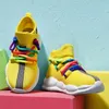 Sapatos atléticos 2022 Crianças moda casual criança infantil crianças meninas meninos malha de solteiro SOME