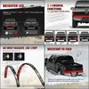 Turn Fren Işık Beyaz Kırmızı Kamyon Turn Sinyal Tail Ters Bagaj Kapağı 60 "LED Şerit Işık Çubuğu Değiştirme Ford F150 F250 F350 F450 DHTGV