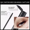 Qic İnce Bekleme Makyaj Maskara Su geçirmez Siyah Maskaralar Göz için Kalıcı Frangible Kıvrımlı İnce Fırçalar Kafa Bandı 2.5mm Fırça Başı Makyaj Güzellik