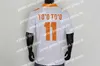 Futebol futebol tennessee volunt￡rio jersey hendon hooker jalin hyatt joe milton iii jaylen wright jabari small cedr