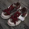 2023 OG2022 Smilerepublic Designer Slide Black Casual Shoes Plate-Forme Skateboard Shoe Chunk Canvas Sneakers Women Män Trainer Rubber Bottom Slip DSR7