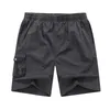 Shorts masculinos de verão algodão casual moda confortável bermuda bermuda lastro elástica cintura elástica praia 5xl g221012