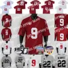 YENİ Amerikan Kolej Futbolu Kıyafeti Amerikan Kolej Futbolu Kıyafeti NCAA Alabama Crimson Tide Futbol Forması DeMarcco Hellams Landon Dickerson Phidarian Mathis Pa