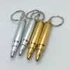 Bunte Aluminiumlegierungsrohre im Bullet-Stil, tragbar, abnehmbar, freie Transformation, Trockenkräuter-Tabakfilter, Zigarettenspitze, Schnupperschläger, One Hitter-Fabrikverkauf