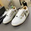 Casual skor snörning löpande tränare kvinna sko män gym sneakers kvinnor reser läder ben prydnad mode lady platt designer bokstäver lägenheter plattform sneaker