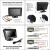 Telecamere per retromarcia per auto Sensori di parcheggio Monitor di backup per retrovisione per auto 4.3 pollici Tft Lcd Schermo monitor regolabile a 180 gradi per Rearvie Dhjhh