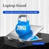 Tablet PC Stands opvouwbare laptopstand Stand Verstelbare Cool Bracket voor MacBook iPad Laptop Tablet Accessoires Universal Notebook Support Base Holder W221013