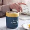 Dijkartikelen Sets draagbare roestvrijstalen thermische lunchbox container met lepel vacuüm cupsoep geïsoleerd ontbijt servies 2022