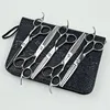 Japan 440C Hair Scissors Professional High Quality 6 Inch Hairdressing Cutting Thinning Barber Shears Set