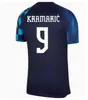 2022 World cup Croatia Soccer Jersey 22/23 Home 10 Modric 7 BREKALO #4 PERISIC Soccer Shirt Away #9KRAMARIC #18REBIC #17MANDZUKIC national team football Uniform
