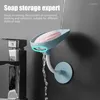 Soap Dishes Dish Box Holder Drain Rack Toalett Perforerad Freestanding Sug Cup Travel Badrum Tillbehör