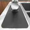 Table Mats Faucet Splash Mat Sink Cleaning Cloth Kitchen Microfiber Absorbent Water Drying Catcher Pad For Bathroom