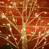 Lampy stołowe Home krajobraz Birch Tree Lightning Branch Night LED odpowiedni do dekoracji