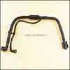 Tubo di scarico Nuovi tubi di sfiato del basamento del motore per auto 192Y4 Rfn per Peugeot 307 407 406 607 807 1.6V Citroen Picasso Sena 2.0 Drop De Dh6I0