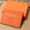 Luxurys Senaste med Box Wallet Purse Women's Mens Coin Purses Key Pouch Classic Card Holder Cardholder Designer Cl Hollow OU245A