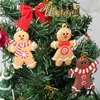 Decorações de Natal 2022 Gingerbread Man Tree Ornamentos Ano#39;