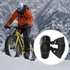 Motorcykel rustning 2st Vinter kn￤skydd leggings Motocross Shin Guards for Mountain Bikes Fall