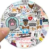 50st Cartoon Veterinary Sticker Pet Hospital Vet Graffiti Stickers för DIY Bagage Laptop Skateboard Motorcykelcykelklistermärken