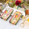 20st Gold/Silver Cactus Bottle Opener Wedding Favors Party Dusch Gäst Retur Return Gifts Birthday Keepake Table Settle Supplies Wine Opener Kitchen Tool