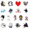 50PCS Game Undertale Stickers DIY Snowboard Laptop Fridge Luggage Waterproof Graffiti Fun Sticker