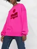 Designer Plush Sweatshirt Women Round Neck Hoodie Double Pressed Velvet Loose Hoodie1787444