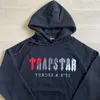 Luvtröjor herr Tröjor Trapstar Hoodie Bla Fleece Herr Damer Handduk Broderad tröja G221011