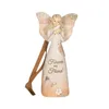 Christmas Decorations Party Favor Angel Friendship Sculpture Friend Angel Figurine resin artefact place table ornament wly9356849526