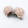 Decorative Flowers 5/10Pcs Artificial For Home Decor Wedding Bride Wrist Silk Roses Head Material Scrapbooking Christmas Wreath