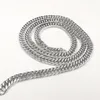 3 metros de 3 mm 6mm Double Miami Curb Chain Jewelry Conchações Charms Acessórios de Jóias de Aço Jóias de Aço Acessórios para Roupas