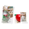 Boules de Noël ornements frisé le sapin de Noël décorations des pendentifs suspendus 30pcs box275h9851931
