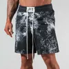 Mäns shorts Mens Casual Summer Flexible Midje Gym Beskable Mesh Män som kör japansk stil Fitness Sports Training Short Pants G221012