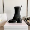 Designer Chunky Heels Boots dla kobiet i dziewcząt noszą to bardzo modnie z rozmiarem 35-40