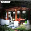 Lampade a sospensione LED Lampadario per esterni a luce solare per esterni con telecomando a 3 m di linea Illuminazione per capannone da giardino per la casa Lampada da 1/2 teste