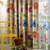 Curtaon Cartoon Animal World Shading para o quarto de infantil Jardim de infância da janela do quarto Tule Decoração de personalização