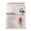 Pendant Necklaces Anti EMF Radiation Protection Quantum Energy Necklace With 4 Health Stones Charm Chain Men Women