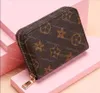 2022 Designers Wallets Purses Fashion Short ZIPPY Wallet Monograms Classic Zipper Pocket Pallas Bag Zip Coin Purse with Box