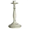 Titulares de vela grande portador criativo simples Piódio central vintage Metal Pillar European Kerzenhalter Room Decoração AH50CH