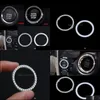 Interior Decorations 10Pc New Arrivals Car Suv Bling Decorative Accessories Button Start Switch Sier Diamond Ring Drop Delivery 2022 Dhxtl