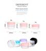 10/15/20g Small Empty Cosmetic Re10/15/20g Smallfillable Bottles Plastic Eyeshadow Makeup Face Cream Jar Pot Container Wholesale