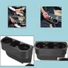 Автомобильная ткань коробка монета боковой карман консоль кожа ER CAR Cup Organizer Organizer Organizer Cell Мобильный телефон доставка 2022 мобильные телефоны M Dhuoy