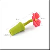 Bar Tools Sile Flower Wine Stopper Reusable Beer Champagne Whiskey Bottle Cork Vacuum Sealed Er Bar Accessories Barware Rrd7505 Drop Dhvic