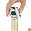 Bar Tools Stainless Steel Wine Stoppers Vacuum Sealed Bottle Plug Pressing Type Champagne Cap Er Storage Hha990 Drop Delivery 2022 Ho Dhn2I