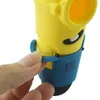 Minions Cartoon Silicone Tipe com tigela de vidro Fumaça de fumaça de fumaça de tabaco Pyrex