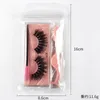 3D faux mink wimper combinatie lash pack wimpers extensievoorziening met krullen en borstel natuurlijke 20 mm dikke pieker make -up valse wimpers kit