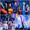 Party Decoration Party Decoration Lights Up Pop Tubes Fidget Toys Toddler Led Jumbo Light Large Glow Sticks In The Dark For Supplies Dhiks